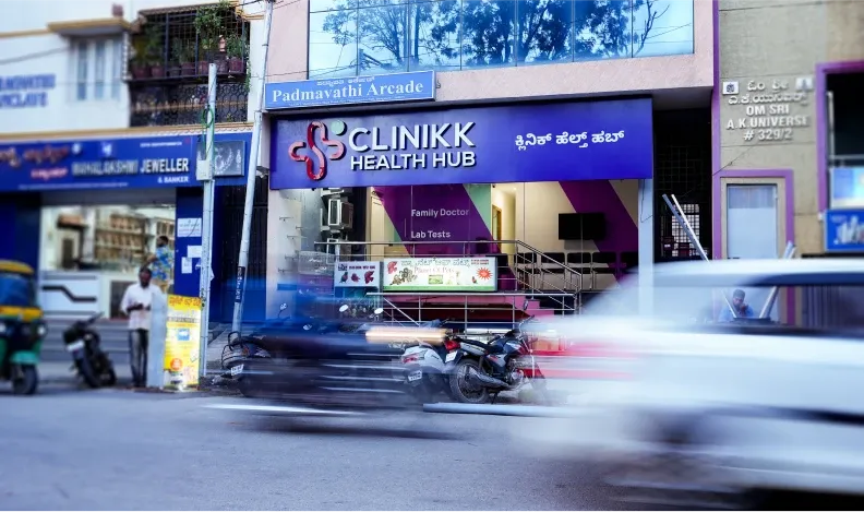 Clinikk Health Hub Kaggadasapura